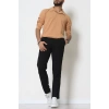 Zra Krep Polo Yaka Erkek Sweat Camel - 42186.1937.