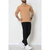 Zra Krep Polo Yaka Erkek Sweat Camel - 42186.1937.