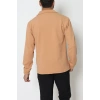 Zra Krep Polo Yaka Erkek Sweat Camel - 42186.1937.