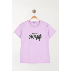 10-13 Yaş Çocuk Tişört Lila - 7250160.1576.