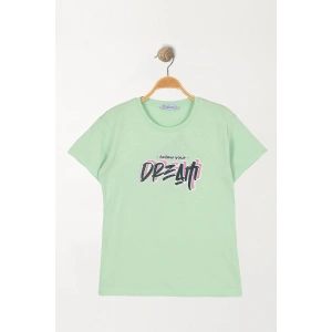 10-13 Yaş Çocuk Tişört Mint - 7250160.1576.