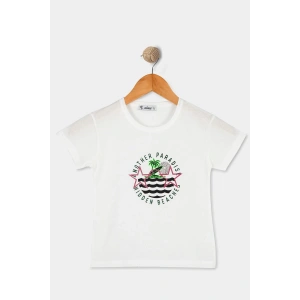 2-5 Yaş Çocuk Tişört Beyaz - 5250002.1576.