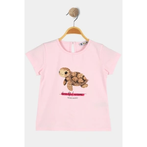 2-5 Yaş Çocuk Tişört Pembe - 5254119.1576.