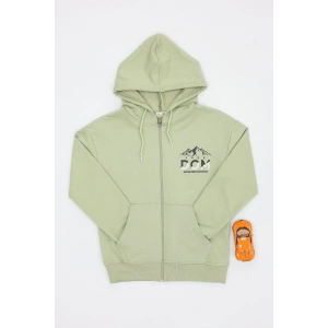 2 İplik 10-13 Yaş Kompak Fermuarlı Sweat Mint - 3264268.1576.