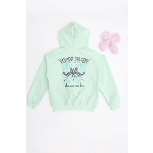 2 İplik 10 13 Yaş Kompak Fermuarlı Sweat Mint - 7264277.1576.