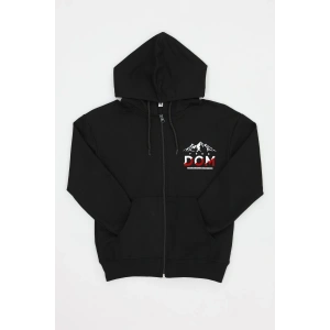 2 İplik 10-13 Yaş Kompak Fermuarlı Sweat Siyah - 3264268.1576.