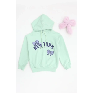 2 İplik Şardonsuz Penye Sweat 6-9 Yaş Mint - 6264210.1576.