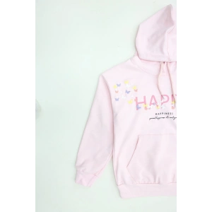 2 İplik Şardonsuz Penye Sweat Pembe - 6264272.1576.