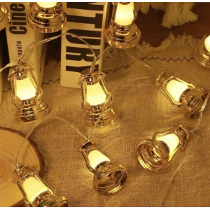 2m 10 Led Ramazan Kandili Led Işık Mz-309