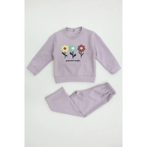 3-10 Yaş Double Face Takım Lila - 70105.1867.