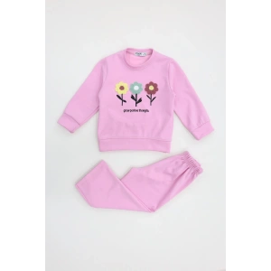 3-10 Yaş Double Face Takım Pembe - 70105.1867.