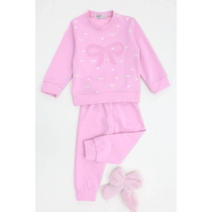 3-10 Yaş Double Face Takım Pembe - 70135.1867.