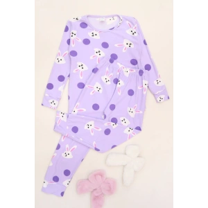 3-14 Yaş Süet Manşetli Alt Üst Aynı Takım Mortavşan - 410.1287.