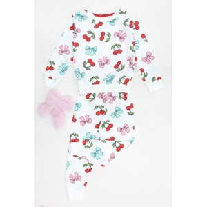 3-8 Yaş 2 İplik İkili Takım Beyazkiraz - 52192.1776.