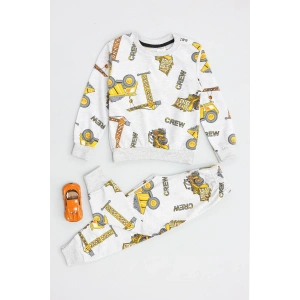 3-8 Yaş 2 İplik İkili Takım Gri - 52192.1776.