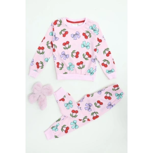 3-8 Yaş 2 İplik İkili Takım Pembekiraz - 52192.1776.