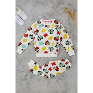 3-8 Yaş 2 İplik Takım Beyazhardal - 50853.1776.