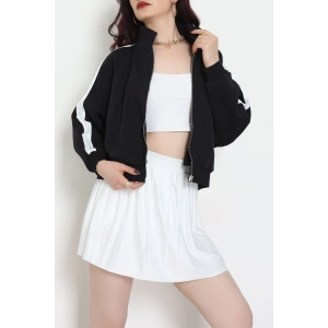 3 İp Şardonlu Sweatshırt Siyah - 21954.200.