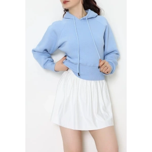 3 İplik Kapşonlu Crop Sweat Bebemavi - 20967.1878.