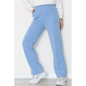 3 İplik Önü Çımalı Eşofman Altı Bebemavi - 42520.1878.