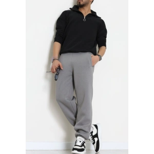 3 İplik Şardonlu Erkek Eşofman Altı Antrasit - 42615.1878.