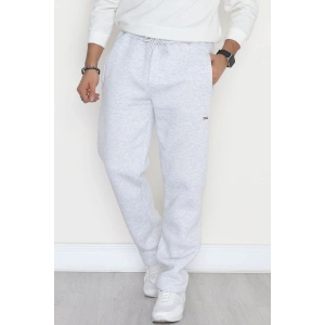 3 İplik Şardonlu Erkek Eşofman Altı Karmelanj - 42626.1937.