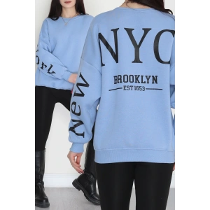3 İplik Şardonlu Oversize Sweat Bebemavi - 50922.1878.