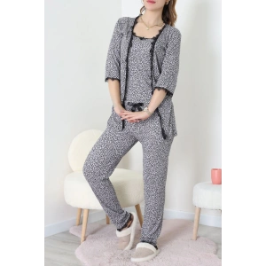 3Lü Pijama Seti Fümeleopar - 52170.2123.