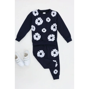 4-10 Yaş İki İp Şardonlu İkili Takım Lacivert - 52113.1776.