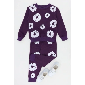 4-10 Yaş İki İp Şardonlu İkili Takım Mor - 52113.1776.