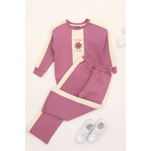 5-12 Yaş 3 İplik Şardonlu Takım Gülkurusu - 60300.1867.