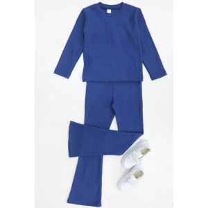 5-12 Yaş İnterlok Fitilli Takım Lacivert - 52185.1567.