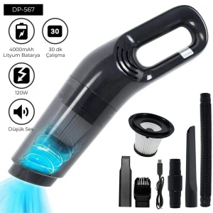 5 Başlıklı Araç Süpürgesi