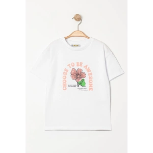 6-9 Yaş Çocuk Tişört Beyaz - 6254190.1576.