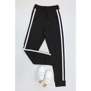 8-16 Yaş Dalgıç Eşofman Altı Siyah - 55036.2066.