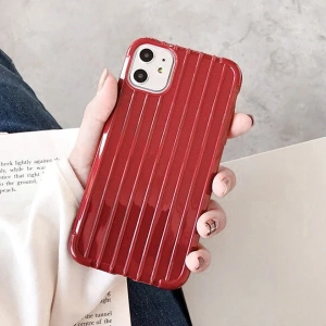 Ally İPhone 11 6.1 İnch Trunk Lines ince Soft Silikon Kılıf-(1903)