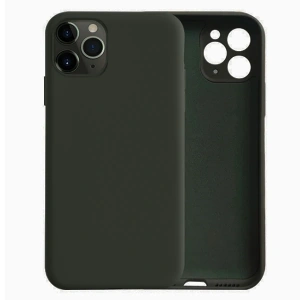 ALLY İPhone 11 Pro Max Kamera Korumalı Lansman Kılıf İçi Kadife Silikon Kılıf-(1903)