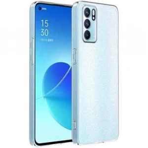 Ally OPPO Reno6 Z Kılıf Kamera Korumalı Ultra İnce Şeffaf Silikon Kılıf-(1903)