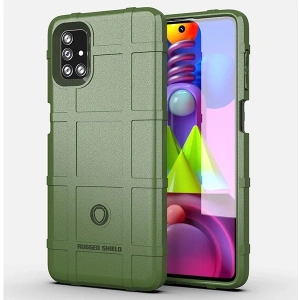 ALLY Samsung Galaxy M51 Rugged Shield Case Silikon Kılıf-(1903)