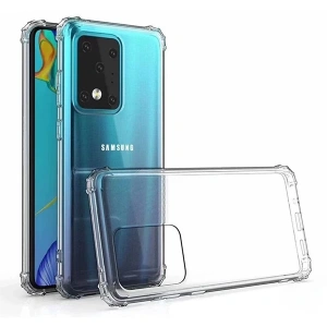 Ally Samsung Galaxy S20+ Ultra Anti-Drop Darbe Emici Silikon Kılıf-(1903)