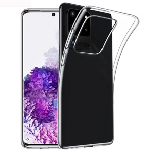 Ally Samsung Galaxy S20 Ultra Kamera Korumalı Silikon Kılıf-(1903)