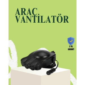 Araç İçi 150W Isıtıcı ve Soğutucu Fan