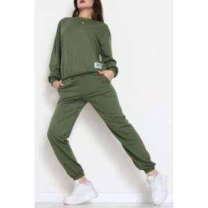 Armalı Eşofman Takımı Haki - 20087.1857.