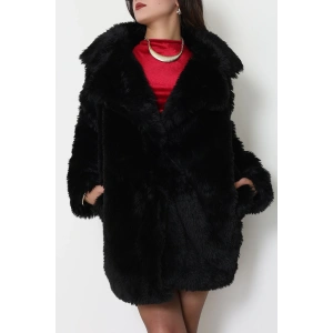 Astarlı Uzun Kürk Siyah - 5076.1839.