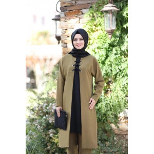 Bağcık Detay İkili Takım mdc 5561 Haki