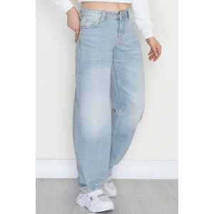 Baggy Kot Pantolon Mavi - 31637.1904.