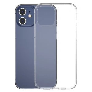 Baseus Simple Case İPhone 12 Mini 5.4 İnce Silikon Şeffaf Kılıf-(1903)