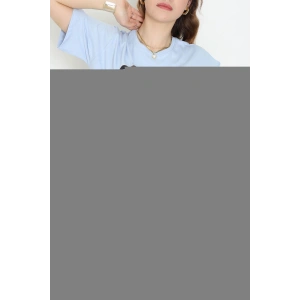 Baskılı Kompakt Penye Tişört Bebemavi - 55044.1872.