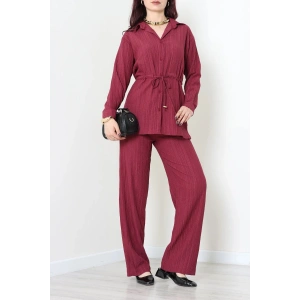 Bel Büzgülü Takım Bordo - 4206.1247.