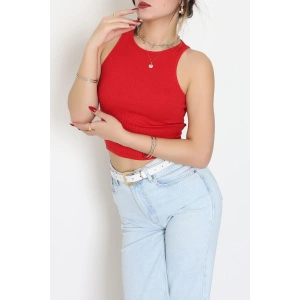 Bisiklet Yaka Kaşkorse Atlet Kırmızı - 21172.200.